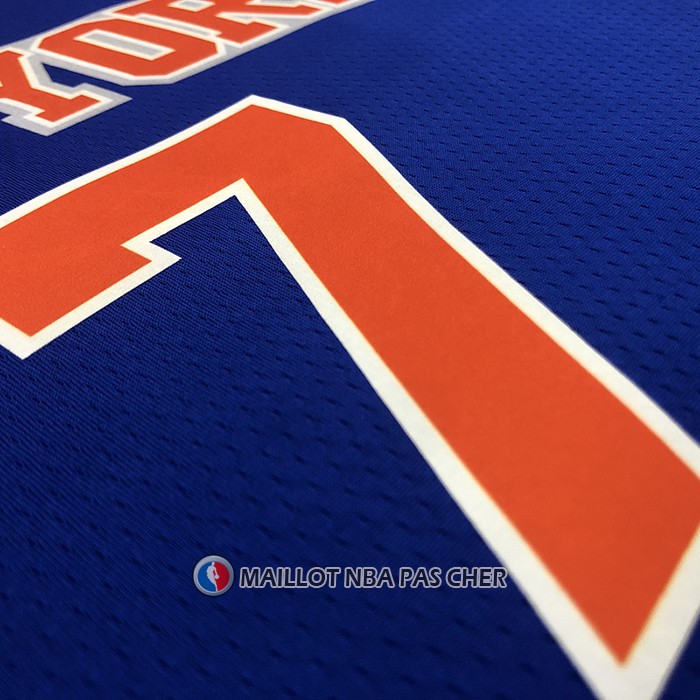 Maillot New York Knicks Carmelo Anthony NO 7 Icon Bleu